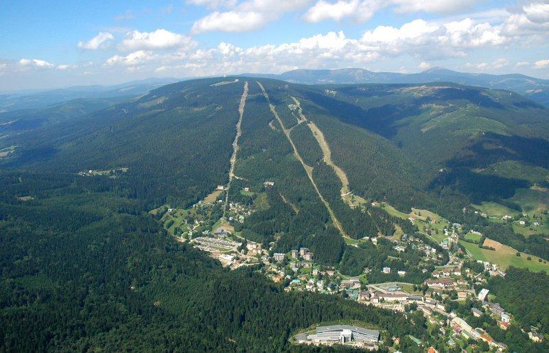 Skipension Janske Lazne Bagian luar foto